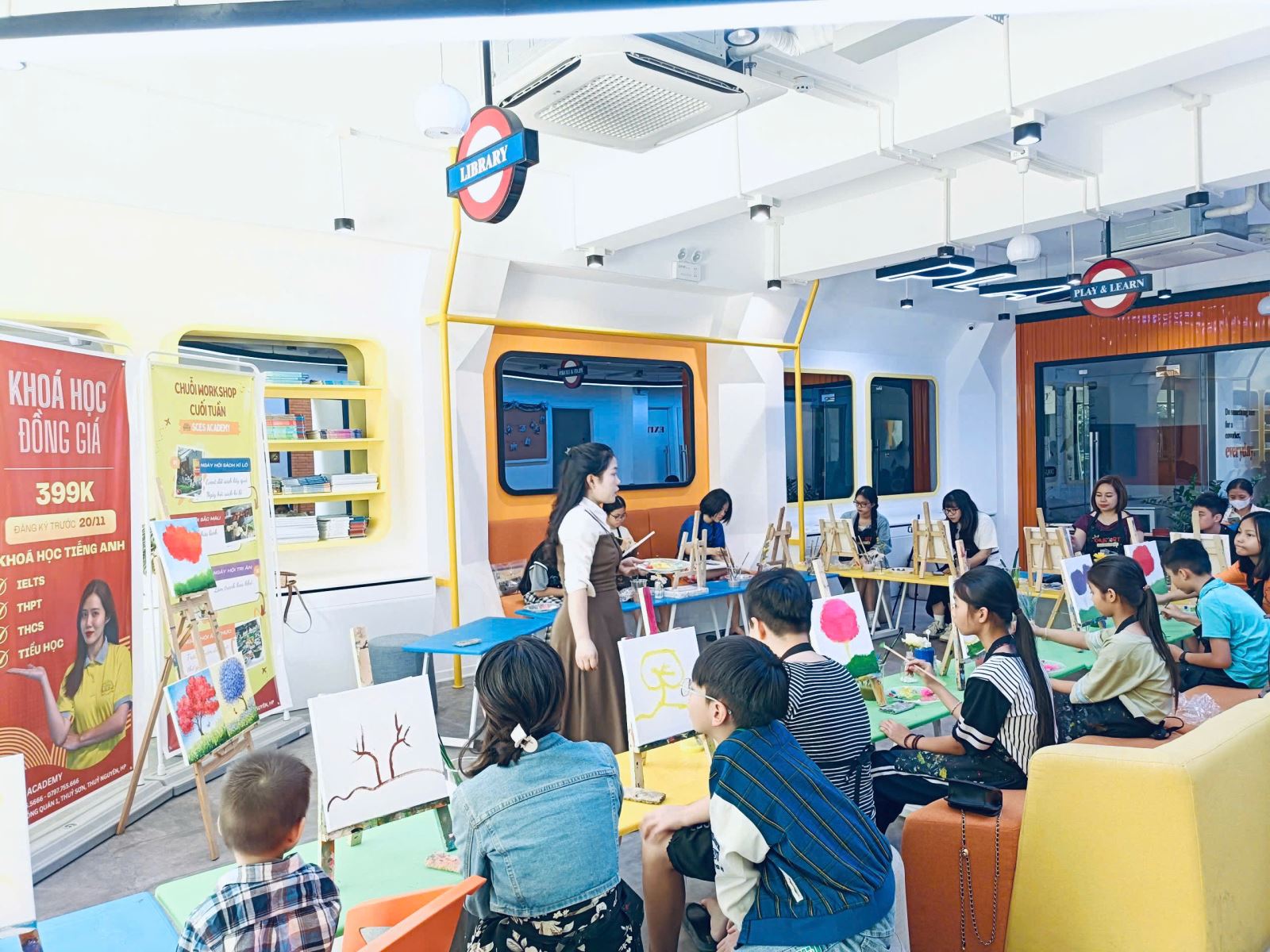 SCES Vẽ Tranh Chữa Lành - Hành Trình Cảm Xúc Đáng Nhớ